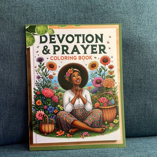 Devotion & Prayer Coloring Book