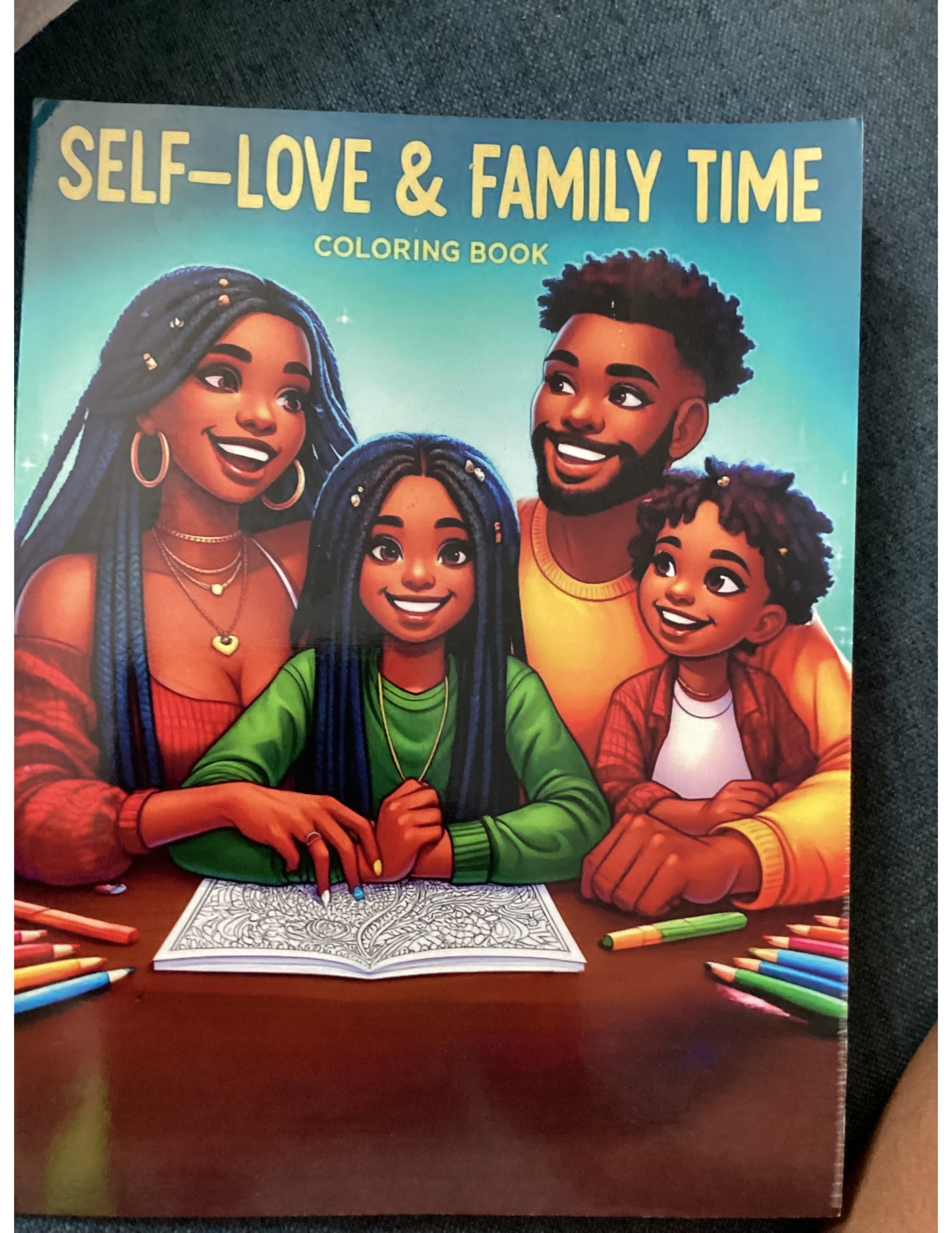 family coloring book